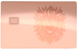 Lion Metall Card